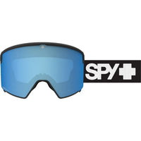 SPY+ Crosspoint Unisex Goggles (FW26), Everblack | Happy Boost Ice Blue Mirror