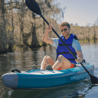 Advanced Elements Blue/White AirVolution™ Sport Recreational Kayak with Pump AirVolution™ Sport Recreational Kayak with Pump - Ottawa Valley Air
