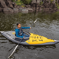 Advanced Elements Orange/Gray AdvancedFrame™ Elite Kayak with Pump AdvancedFrame™ Elite Kayak with Pump - Ottawa Valley Air