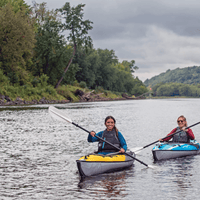 Advanced Elements Orange/Gray AdvancedFrame™ Elite Kayak with Pump AdvancedFrame™ Elite Kayak with Pump - Ottawa Valley Air