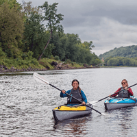 Advanced Elements Orange/Gray AdvancedFrame™ Elite Kayak with Pump AdvancedFrame™ Elite Kayak with Pump - Ottawa Valley Air
