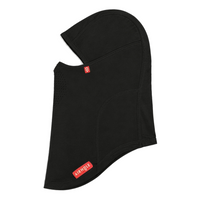 Airhole Laser Mouth | Drytech Balaclava in Black - flat side view (reverse)