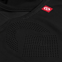 Airhole Laser Mouth | Drytech Balaclava in Black - laser micro-airhole detail