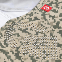 Airhole Laser Mouth | Drytech Balaclava in Digi - laser micro-airhole detail
