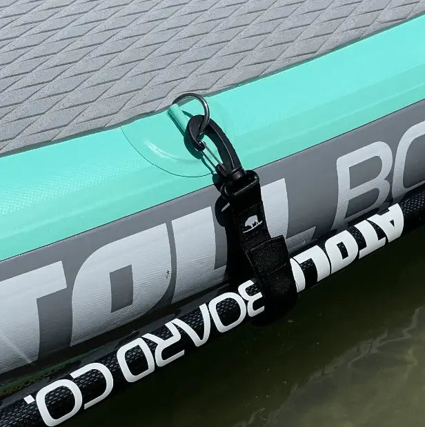 Atoll Hot Pink Atoll Paddle Board Hook and Loop Paddle Straps (Set of 2)