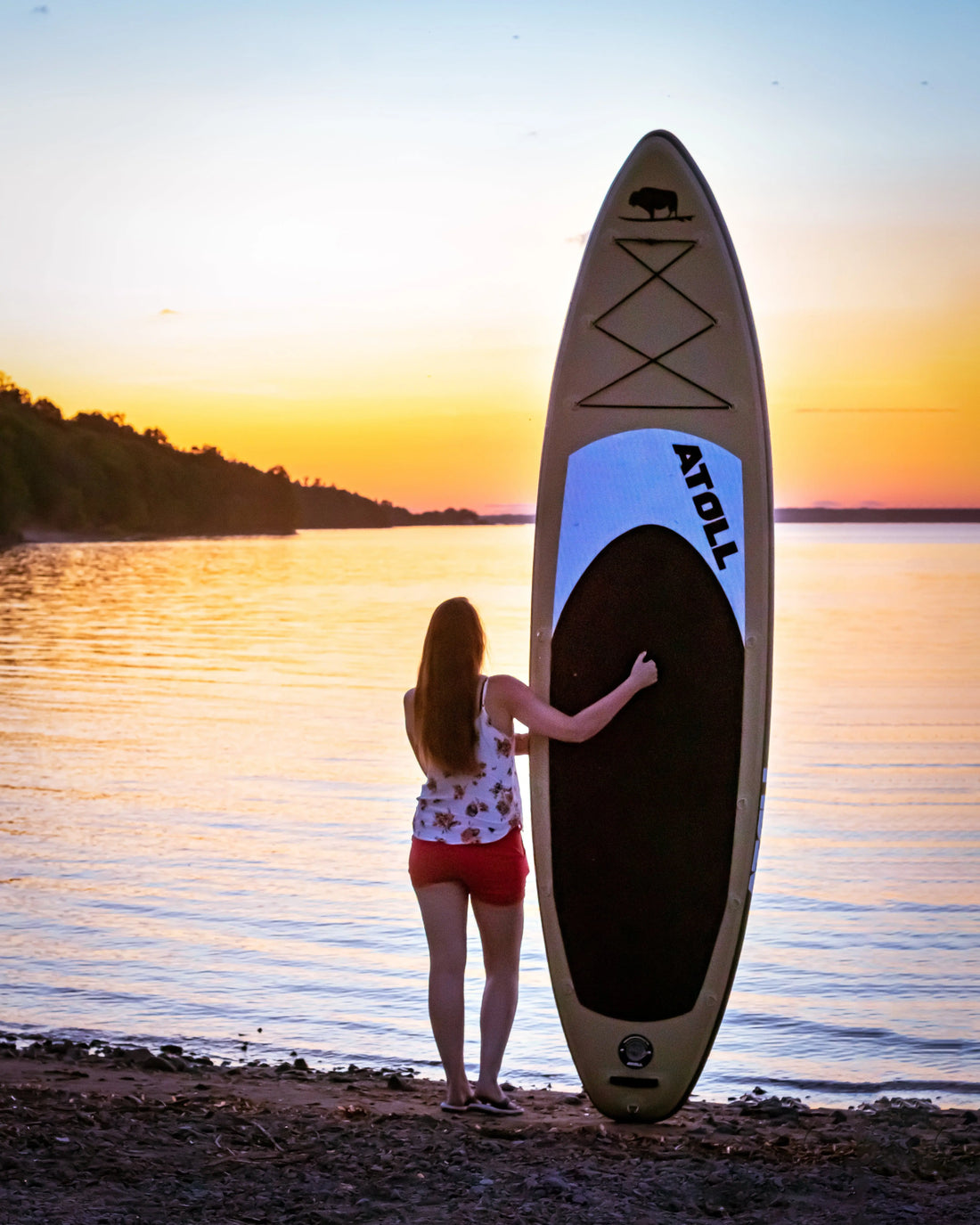 Atoll Atoll Inflatable Paddleboard - 11 foot Atoll Inflatable Paddleboard - 11 Foot Paddleboard