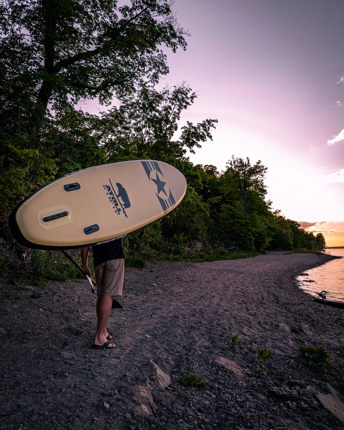 Atoll Atoll Inflatable Paddleboard - 11 foot Atoll Inflatable Paddleboard - 11 Foot Paddleboard