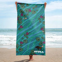 Atoll Atoll Board Co. Towel Atoll Board Co. Towel - Paddle Boarder and Shark -
