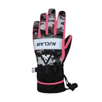 Auclair Pink/Camo / S Auclair Camo Flash Kids' Gloves Auclair Camo Flash Kids' Gloves - Ottawa Valley Air Paddle