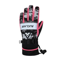 Auclair Pink/Camo / S Auclair Camo Flash Kids' Gloves Auclair Camo Flash Kids' Gloves - Ottawa Valley Air Paddle