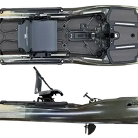 Bonafide Camo / Pedal Drive Bonafide XTR140P Bonafide XTR140P 14-Foot Fishing Kayak Without X-Range Pedal Drive -