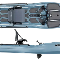 Bonafide Steel / Pedal Drive Bonafide XTR140P Bonafide XTR140P 14-Foot Fishing Kayak Without X-Range Pedal Drive -