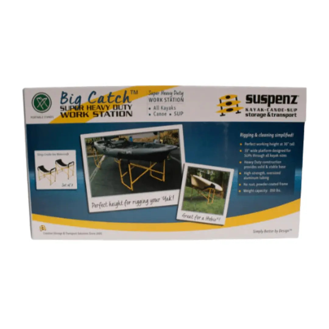 Bonafide Suspenz Big Catch™ Super Duty Work Stations Suspenz All-Terrain Super Duty Airless Cart - Ottawa Valley Air Paddle