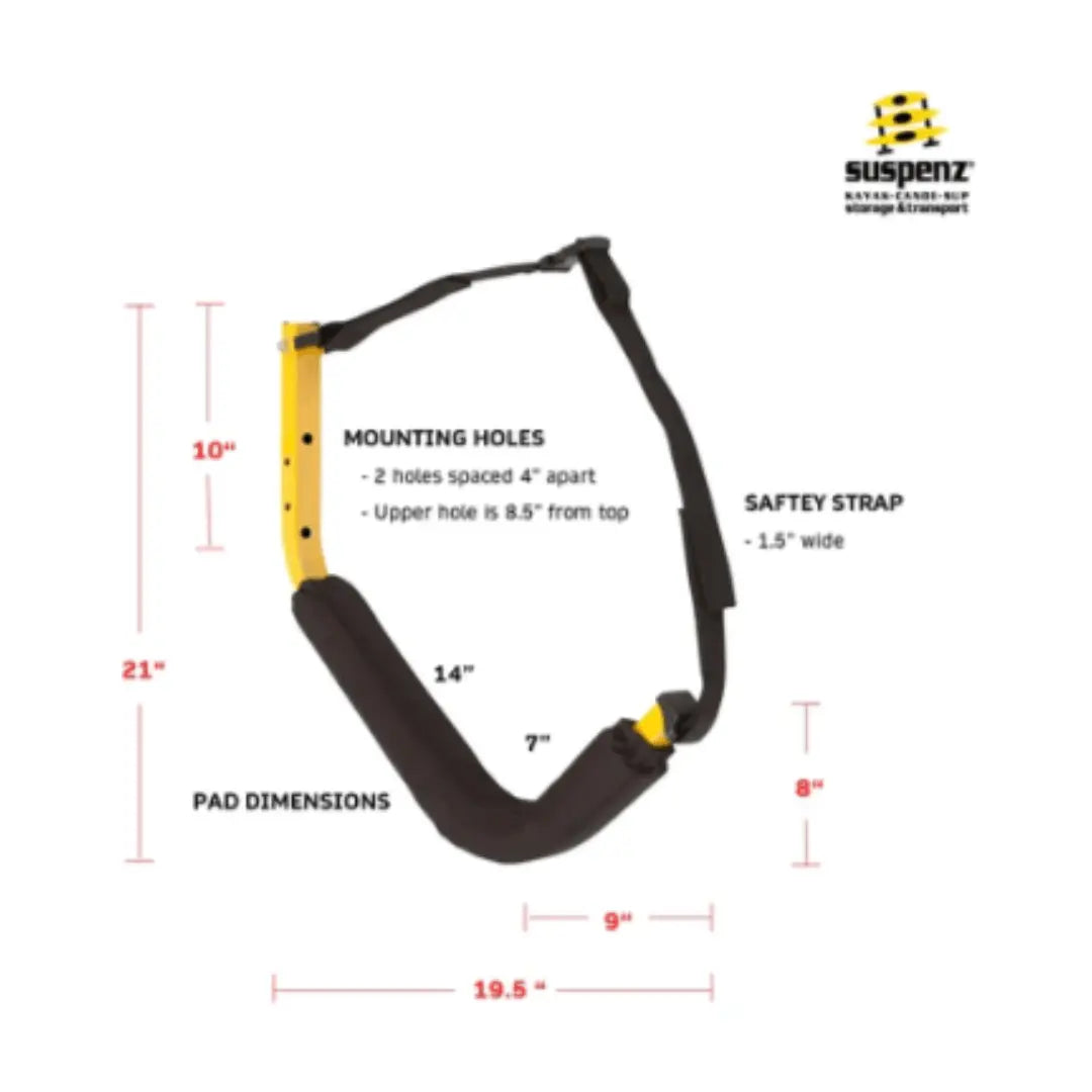 Bonafide Suspenz EZ Rack Suspenz All-Terrain Super Duty Airless Cart - Ottawa Valley Air Paddle