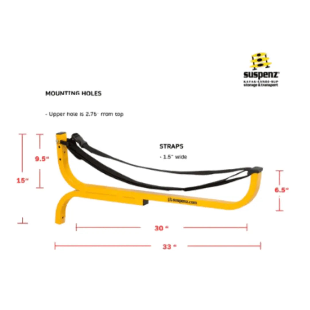 Bonafide Suspenz FLAT Rack Suspenz All-Terrain Super Duty Airless Cart - Ottawa Valley Air Paddle