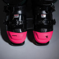 Bootcap 2.5 in Hot Pink - pair front view