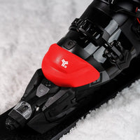 Bootcap 2.5 in Patrol Red - on ski