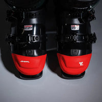 Bootcap 2.5 in Patrol Red - pair front view