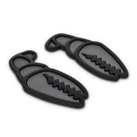 Crab Grab Black White Crab Grab Mega Claw Snowboard Stomp Pad - 2 Pack Crab Grab Mega Claw Snowboard Stomp Pad Black White