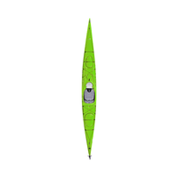 Delta Kayaks Lime Green Delta Kayaks 17 with Rudder Delta Kayaks 17 with Rudder - Ottawa Valley Air Paddle