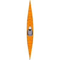 Delta Kayaks Sunset Orange Delta Kayaks 16 with Skeg Delta Kayaks 16 with Skeg - Ottawa Valley Air Paddle