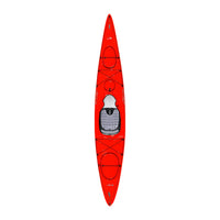 Delta Kayaks Cherry Red Delta Kayaks 12.10 Delta Kayaks 12.10 - Ottawa Valley Air Paddle