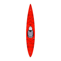 Delta Kayaks Cherry Red Delta Kayaks 12S Delta Kayaks 12S - Ottawa Valley Air Paddle