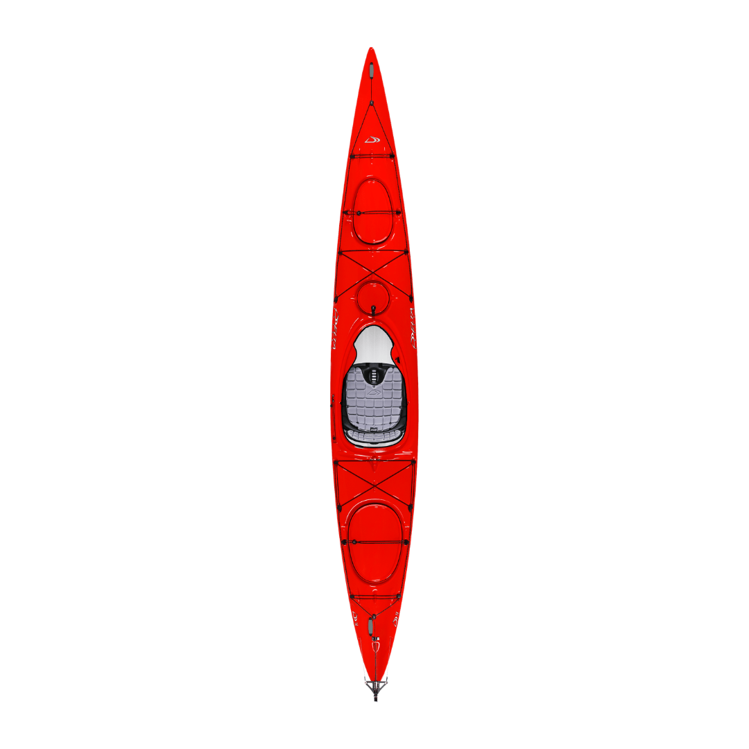 Delta Kayaks Cherry Red Delta Kayaks 14 with Rudder Delta Kayaks 12S - Ottawa Valley Air Paddle