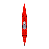 Delta Kayaks Cherry Red Delta Kayaks 14 with Skeg Delta Kayaks 12S - Ottawa Valley Air Paddle