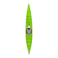 Delta Kayaks Lime Green Delta Kayaks 14 with Rudder Delta Kayaks 12S - Ottawa Valley Air Paddle