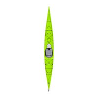Delta Kayaks Lime Green Delta Kayaks 16 with Rudder Delta Kayaks 12S - Ottawa Valley Air Paddle