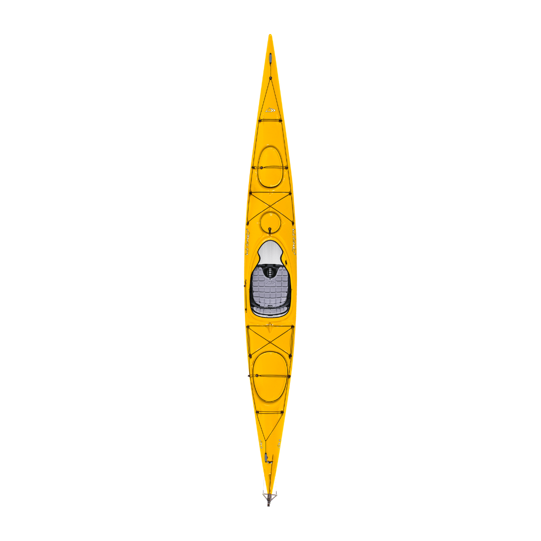 Delta Kayaks Saffron Yellow Delta Kayaks 16 with Rudder Delta Kayaks 12S - Ottawa Valley Air Paddle