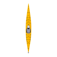 Delta Kayaks Saffron Yellow Delta Kayaks 16 with Rudder Delta Kayaks 12S - Ottawa Valley Air Paddle