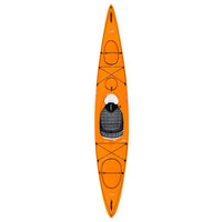 Delta Kayaks Sunset Orange Delta Kayaks 12.10 Delta Kayaks 12.10 - Ottawa Valley Air Paddle