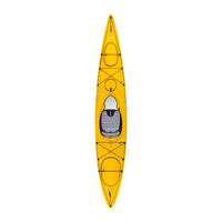 Delta Kayaks Sunset Orange Delta Kayaks 12S Delta Kayaks 12S - Ottawa Valley Air Paddle