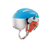 HEAD Paw Blue / XXS HEAD Mojo Visor Paw Junior's Visor Helmet HEAD Mojo Visor Paw Junior's Visor Helmet - Ottawa Valley Air Paddle