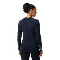 Helly Hansen Helly Hansen Women’s LIFA® Merino Midweight Graphic Long-Sleeve Crew Base Layer Helly Hansen Women’s LIFA® Merino Midweight Graphic Long-Sleeve Crew