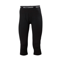 Helly Hansen Black / S Helly Hansen Men's LIFA® Merino Midweight 3/4 Base Layer Pants Helly Hansen Men's LIFA® Merino Midweight 3/4 Base Layer Pants -