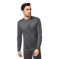 Kombi RedHEAT PRO Grid Crew Top Men, Charcoal