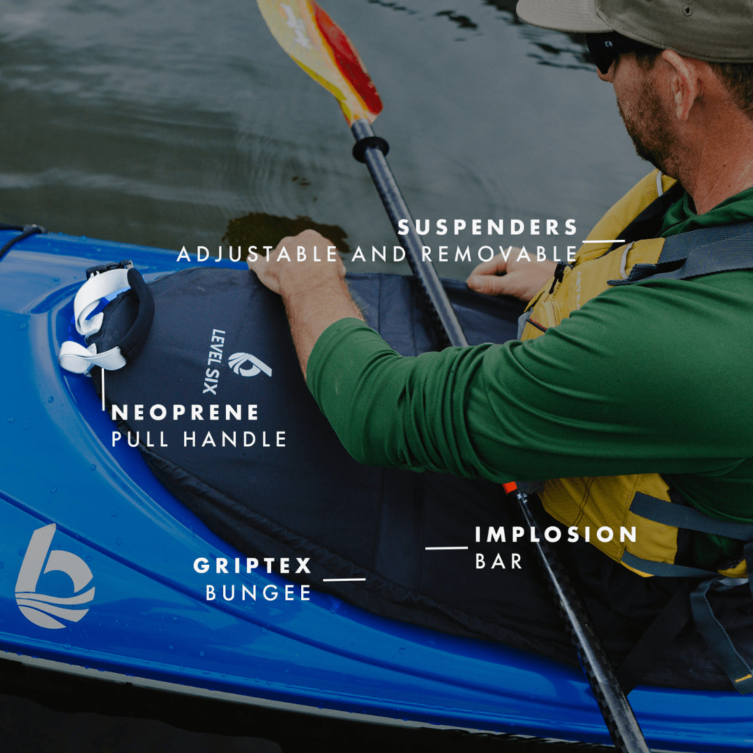 Level Six Level Six Navigator Spray Skirt Level Six Proton Gloves - Ottawa Valley Air Paddle