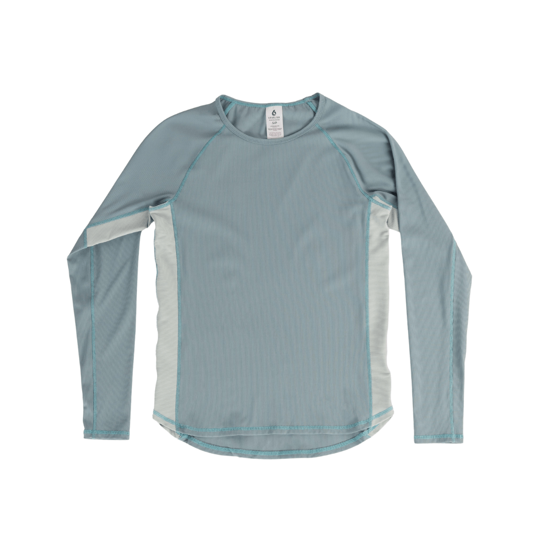 Level Six Smoke Blue / X-Small Level Six Athena Long Sleeve Sunguard Level Six Athena Long Sleeve Sunguard - Ottawa Valley Air Paddle