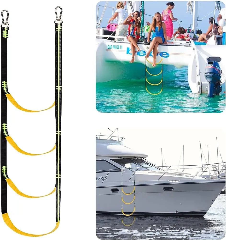 Ottawa Valley Air Paddle 4-Step Rope Ladder