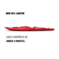 Pakayak Pakayak The Bluefin (2024) Pakayak Bluefin 142 - The Ultimate Packable Kayak