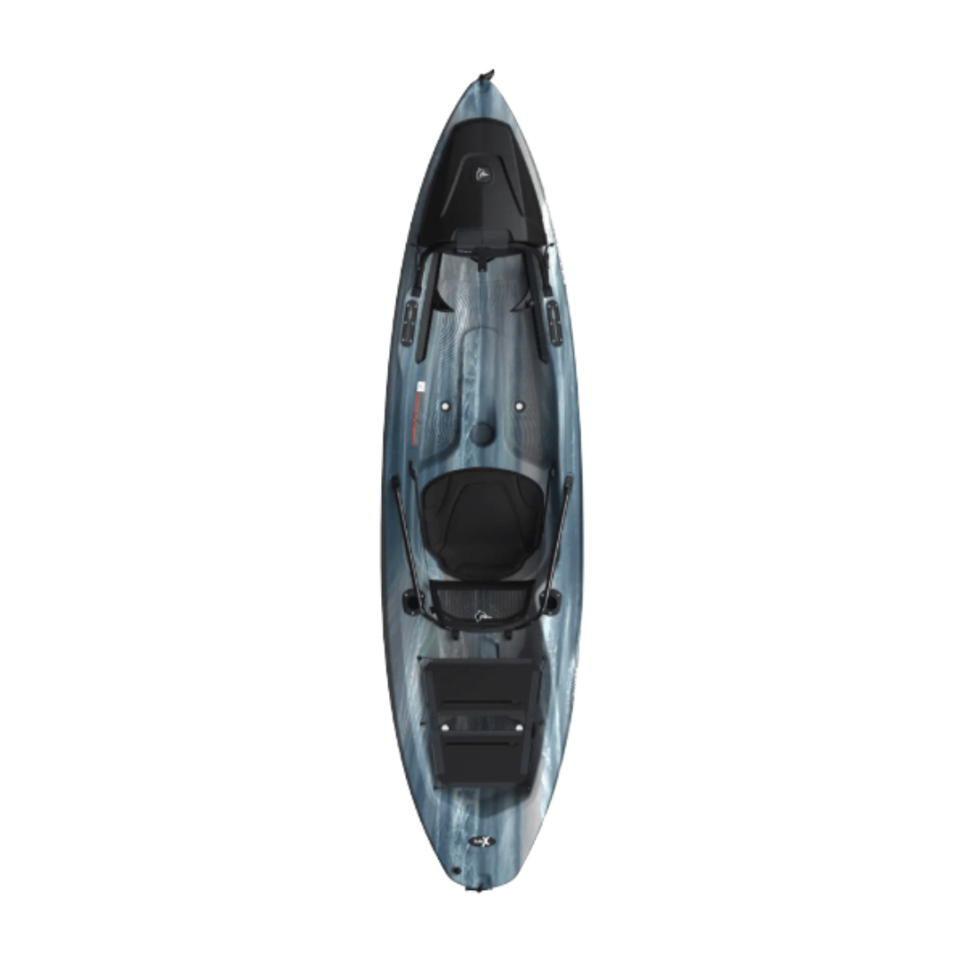 Pelican Forest Mist/Forest Green Pelican SEEK 100XP Angler Fishing Kayak Pelican Catch Mode 110 TR - Ottawa Valley Air Paddle