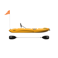 Pelican Mango Pelican SOLO EVO DLX Kids Kayak with Paddle and Decals Pelican Catch Mode 110 TR - Ottawa Valley Air Paddle