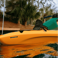 Pelican Mango Pelican SOLO EVO DLX Kids Kayak with Paddle and Decals Pelican Catch Mode 110 TR - Ottawa Valley Air Paddle
