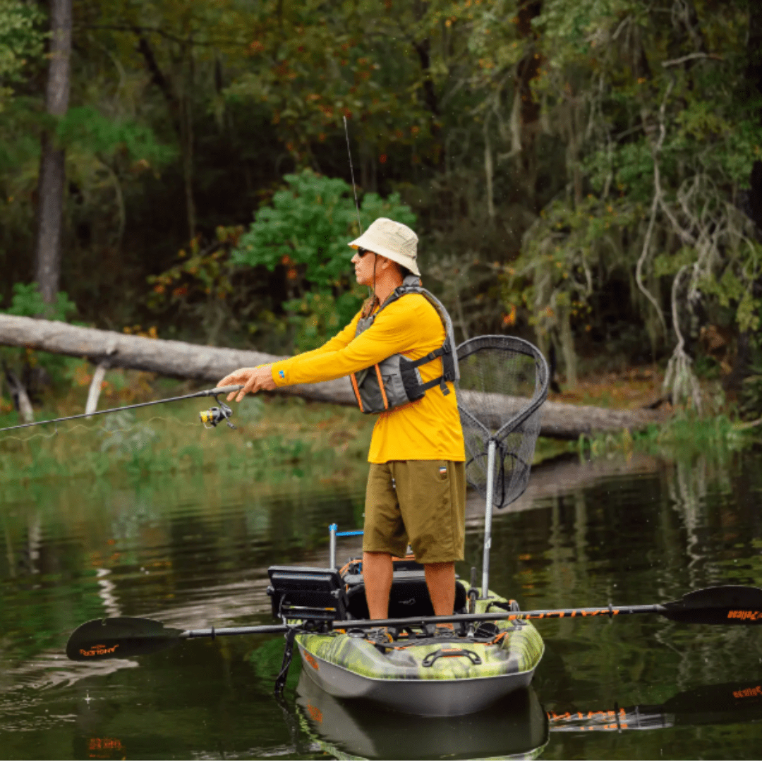 Pelican Olive Camo Pelican Catch Fishing Kayak Paddle 260 cm (102.4") Pelican Catch Mode 110 TR - Ottawa Valley Air Paddle