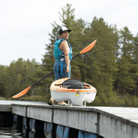 Pelican Orange Pelican Standard Kayak Paddle 220 cm (87'') Pelican Catch Mode 110 TR - Ottawa Valley Air Paddle