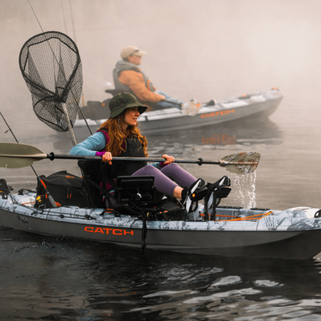Pelican Outback/Light Khaki Pelican Catch 110HDII Fishing Kayak Pelican Catch Mode 110 TR - Ottawa Valley Air Paddle