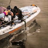 Pelican Outback/Light Khaki Pelican Catch 110HDII Fishing Kayak Pelican Catch Mode 110 TR - Ottawa Valley Air Paddle